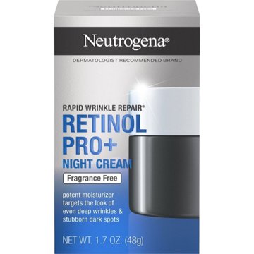 Neutrogena Rapid Wrinkle Repair Retinol Pro+ Night Cream, 1.7 oz