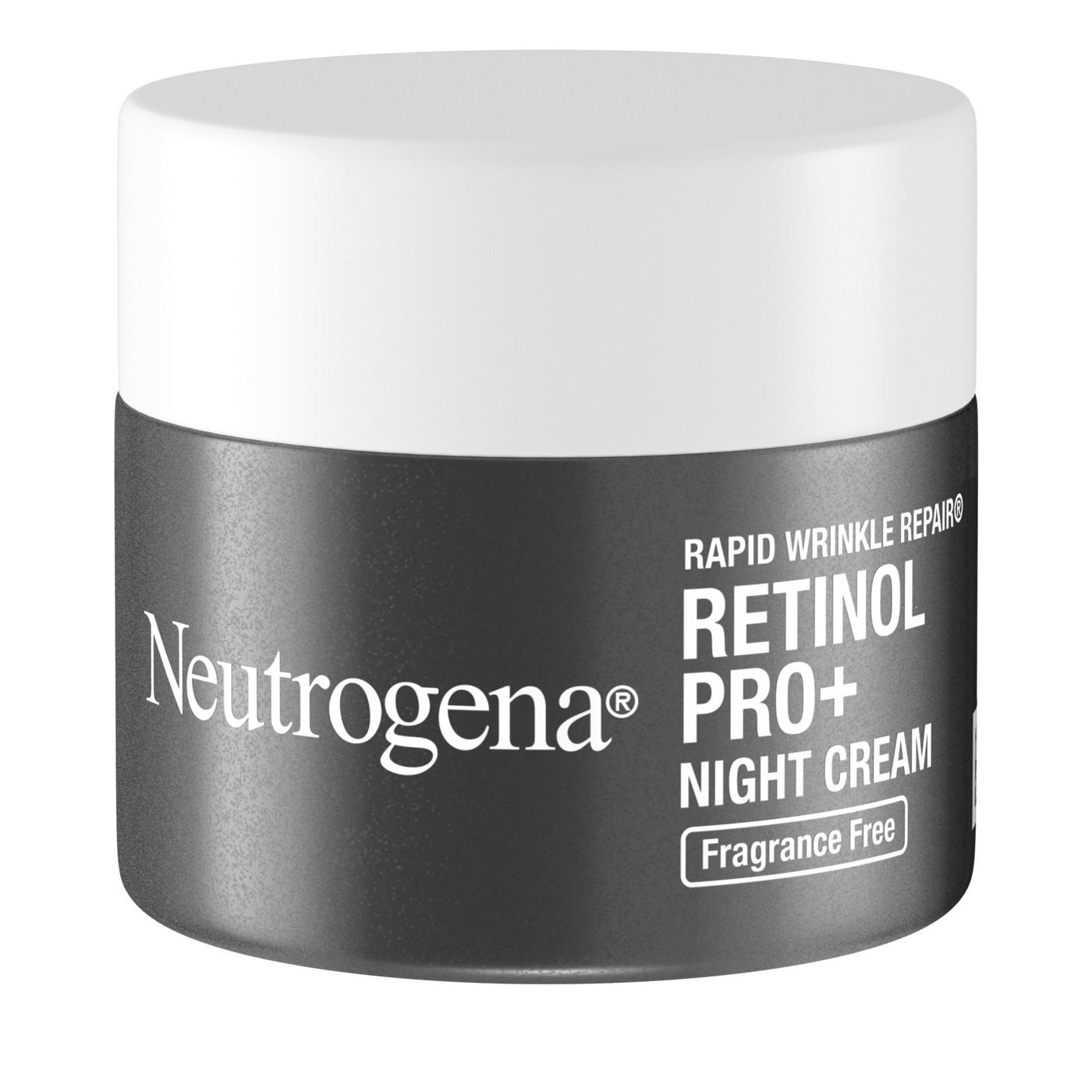 Neutrogena Rapid Wrinkle Repair Retinol Pro+ Night Cream; image 3 of 8