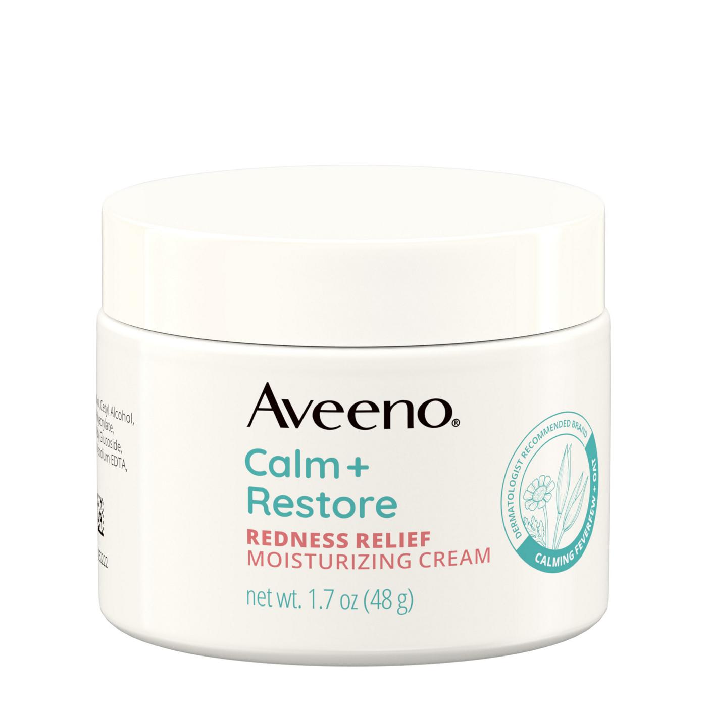 Aveeno Calm + Restore Redness Relief Moisturizing Cream; image 3 of 8