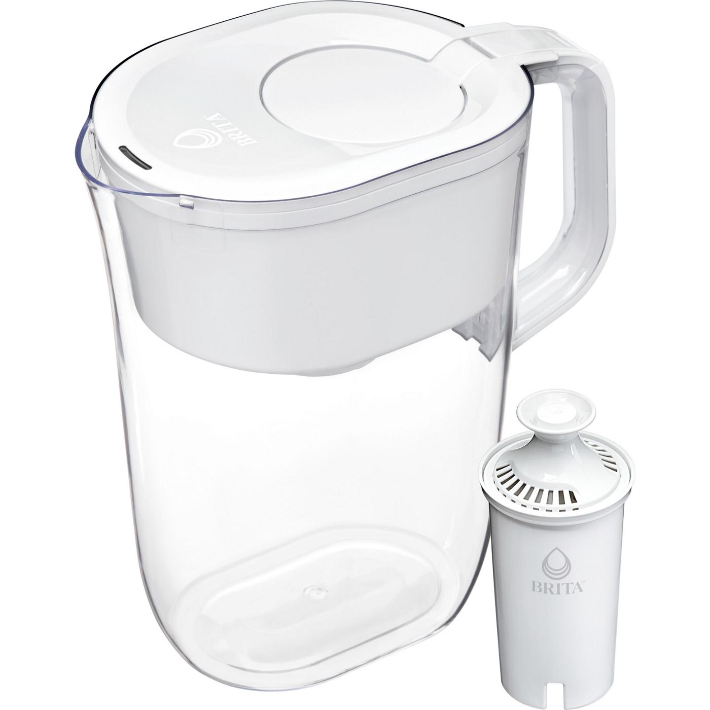 Brita Tahoe Water Filtration System Pitcher - White; image 5 of 10