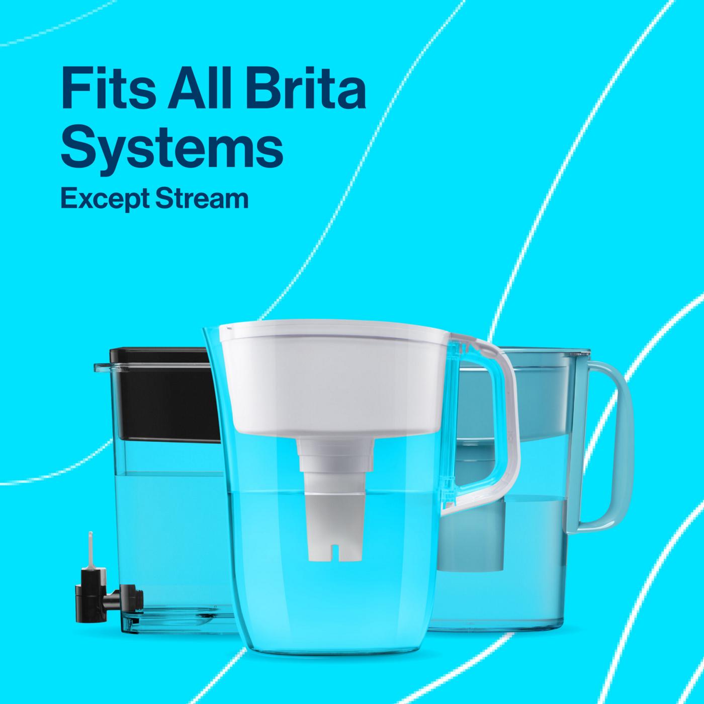 Brita Tahoe Water Filtration System Pitcher - White; image 9 of 10