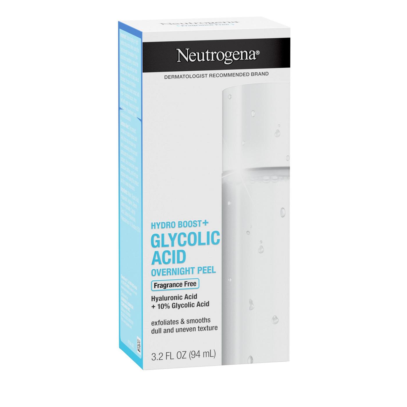 Neutrogena Hydro Boost + Glycolic Acid Overnight Peel; image 4 of 6