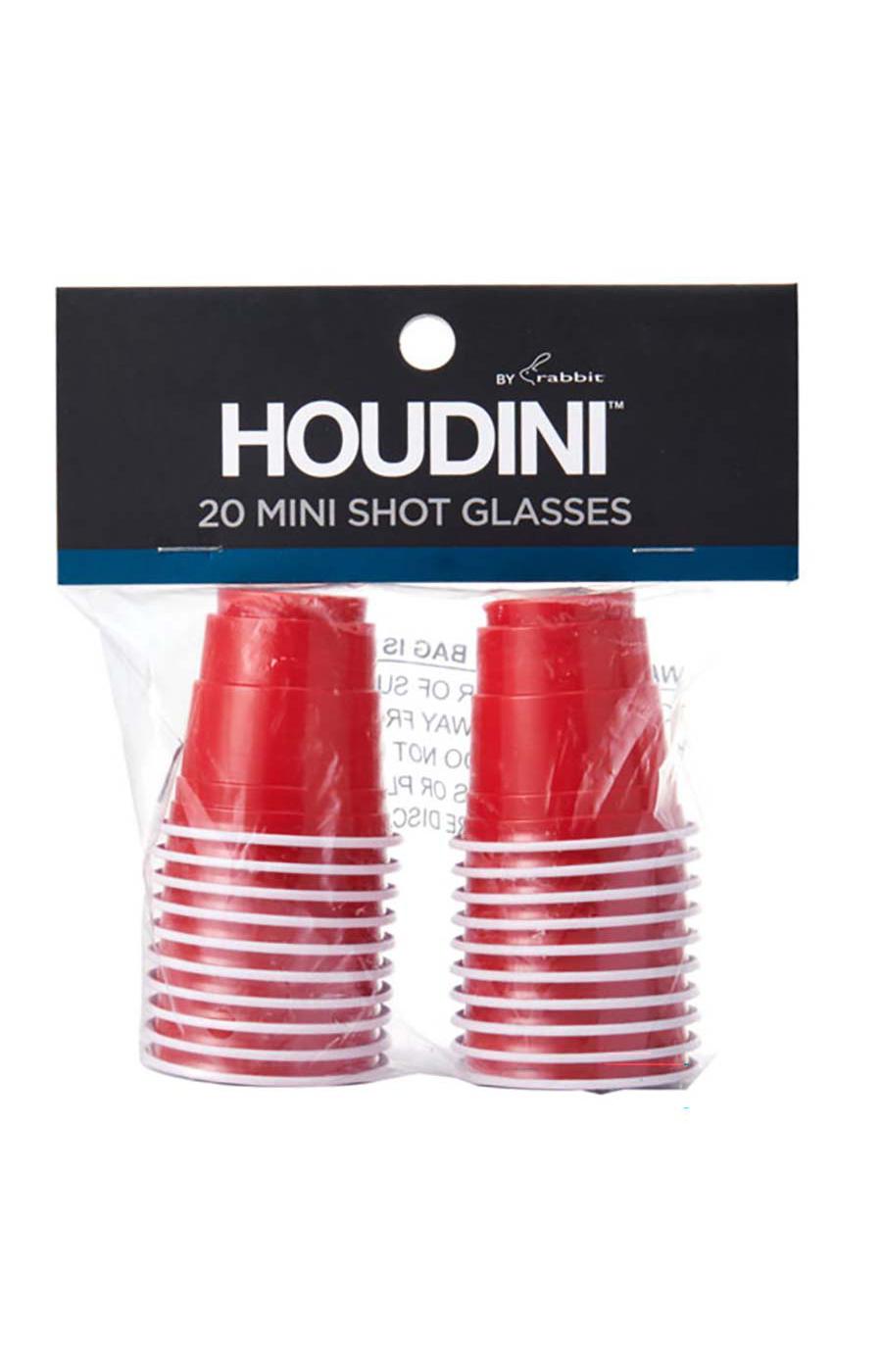 Houdini Disposable Shot Glasses