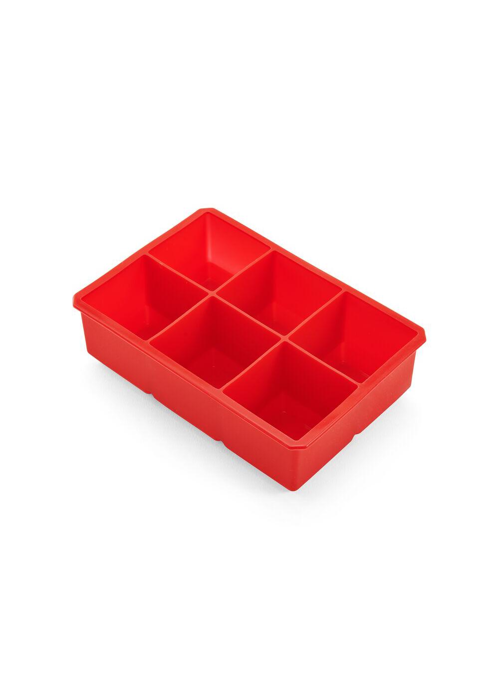 Houdini by Rabbit 6-Cavity Silicone Ice Cube Trays - Red - Shop Bar ...