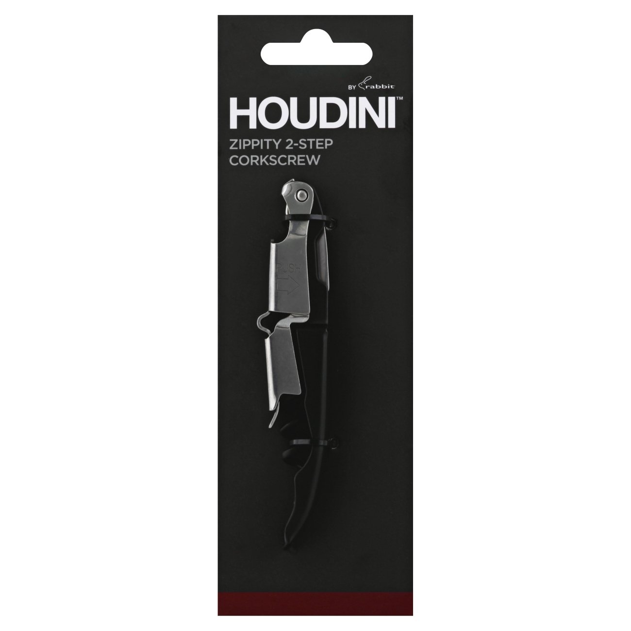Houdini Zippity 2 Step Corkscrew Shop Bar Tools at HEB