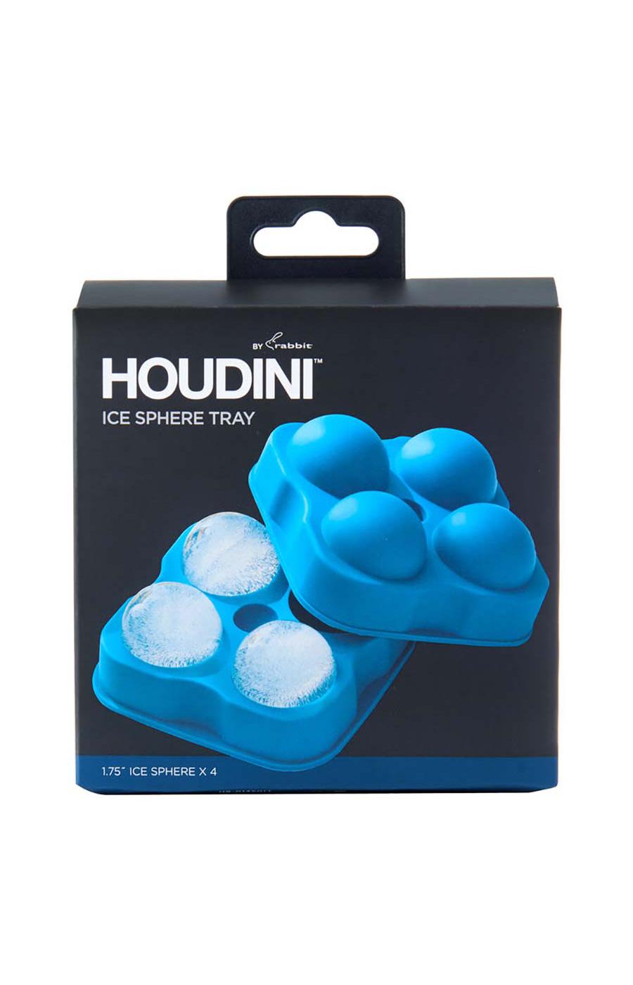 Houdini by Rabbit Silicone Ice Sphere Tray - Blue - Shop Bar Tools