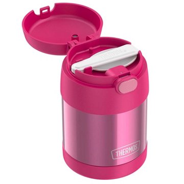 Thermos Kids FUNtainer Stainless Steel Food Jar - Pink, 10 oz