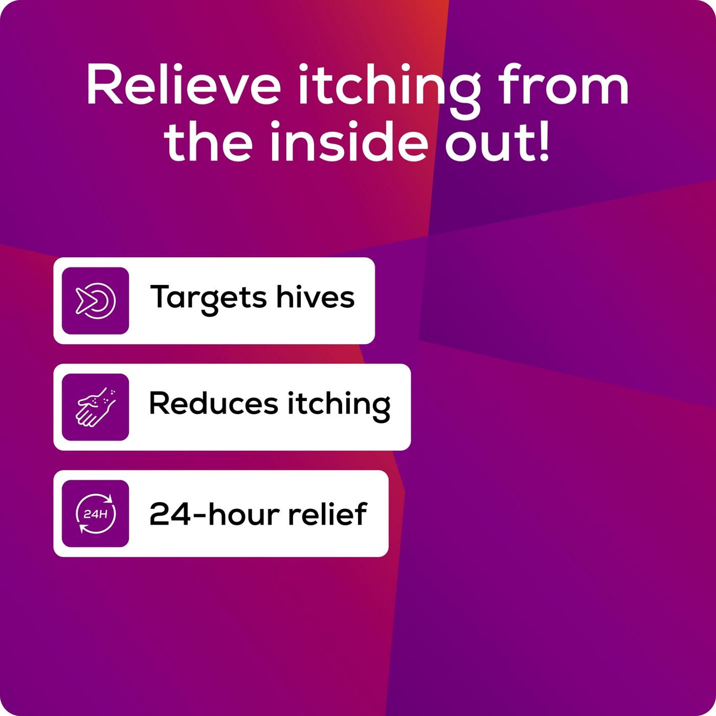 Allegra Hives 24 Hr Non-Drowsy Antihistamine; image 2 of 6