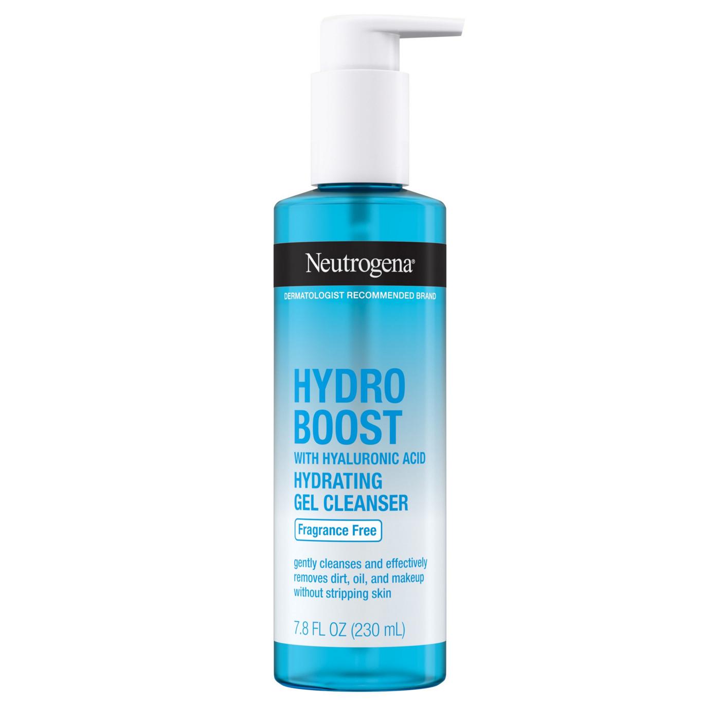 Neutrogena Hydro Boost Hydrating Gel Cleanser; image 1 of 8