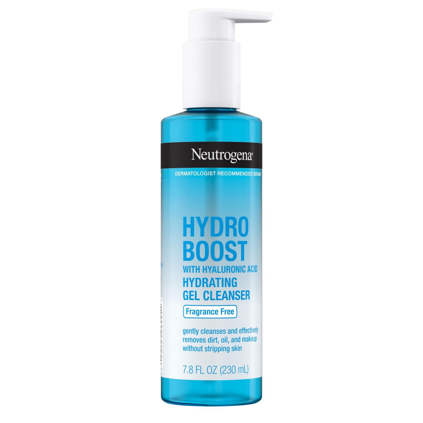 Neutrogena Hydro Boost Hydrating Gel Cleanser; image 2 of 8