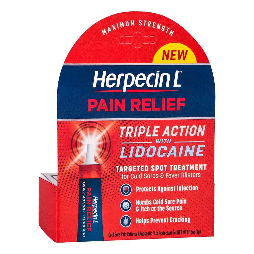 Herpecin L Pain Relief Triple Action with Lidocaine Shop Lip balm