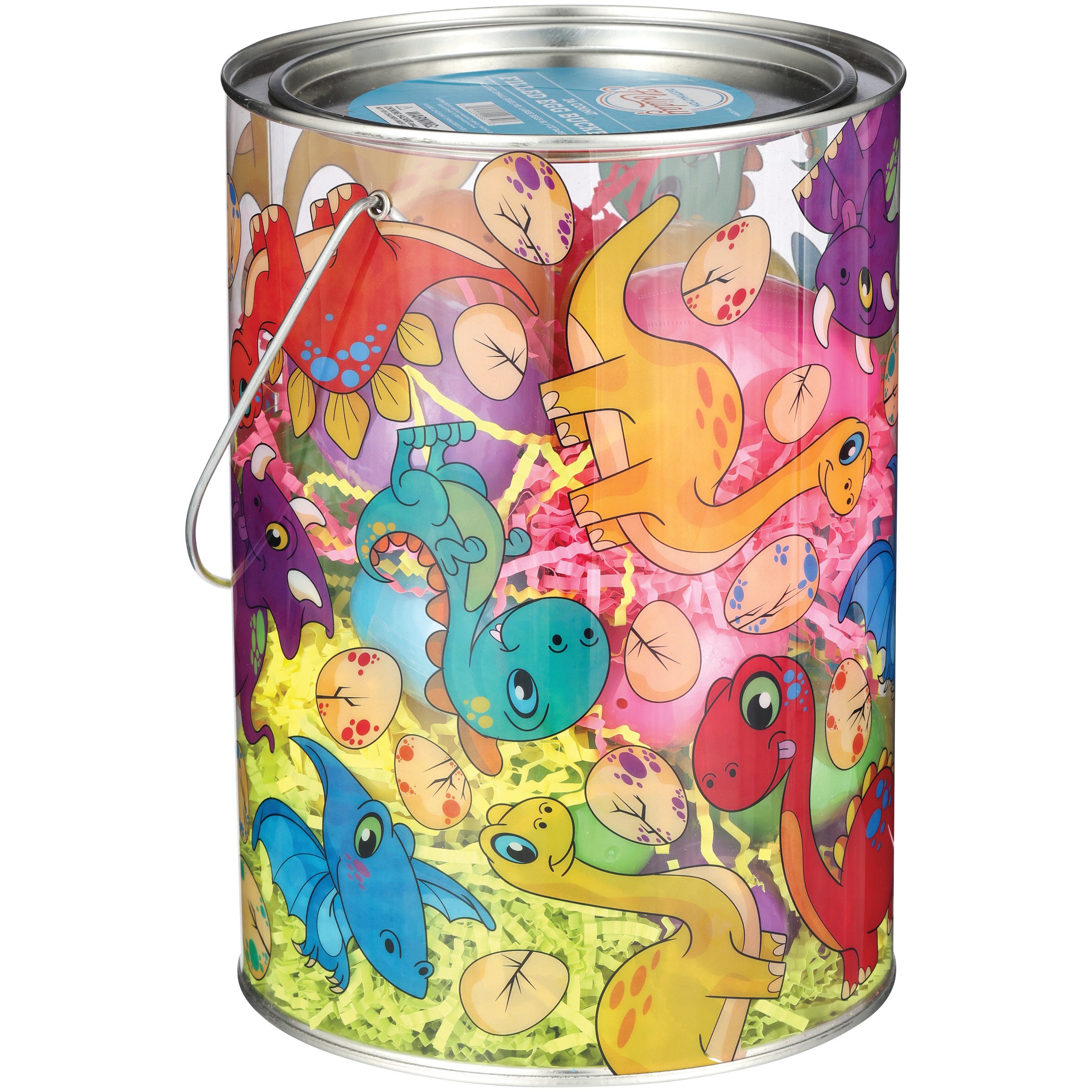 Destination Holiday Dino Filled Easter Eggs Bucket