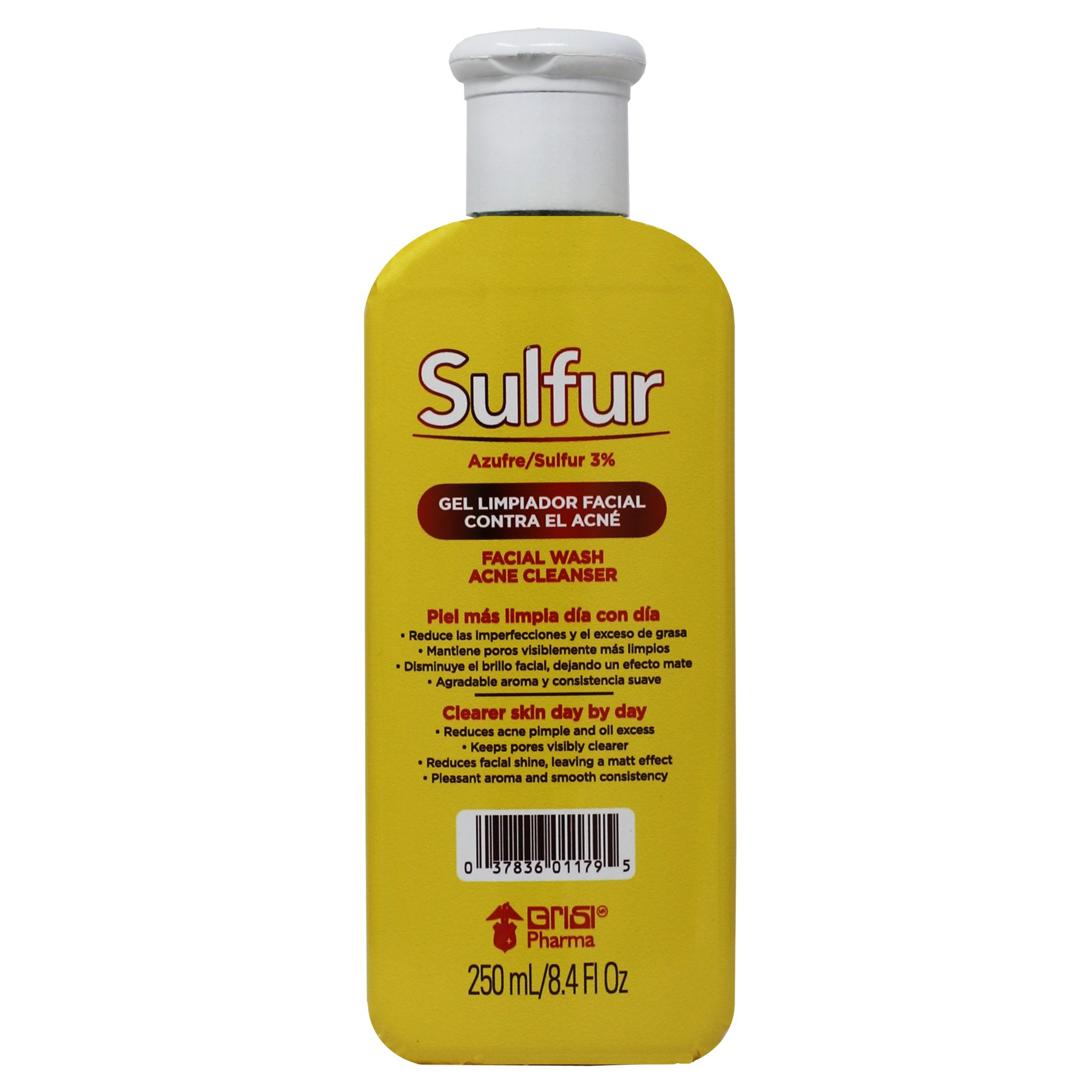 Grisi Sulfur Facial Wash Acne Cleanser Shop Facial cleansers & scrubs