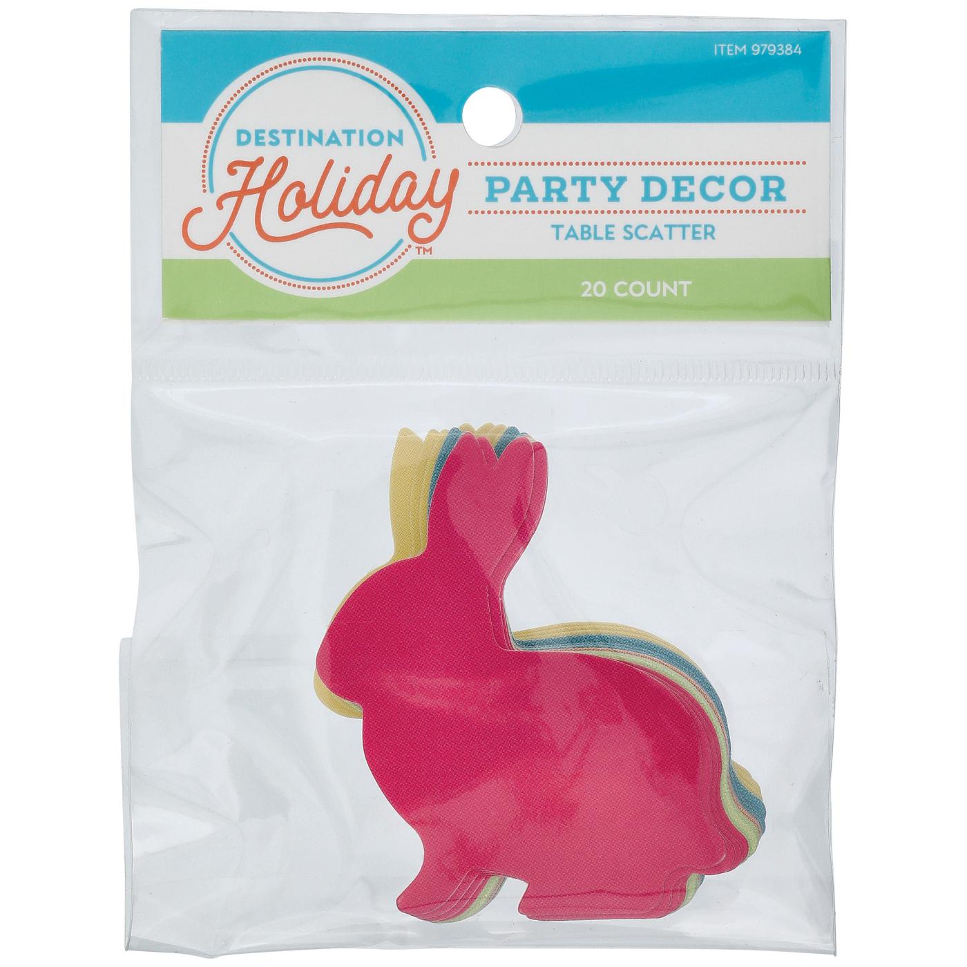 Destination Holiday Easter Bunny Table Scatter; image 1 of 2