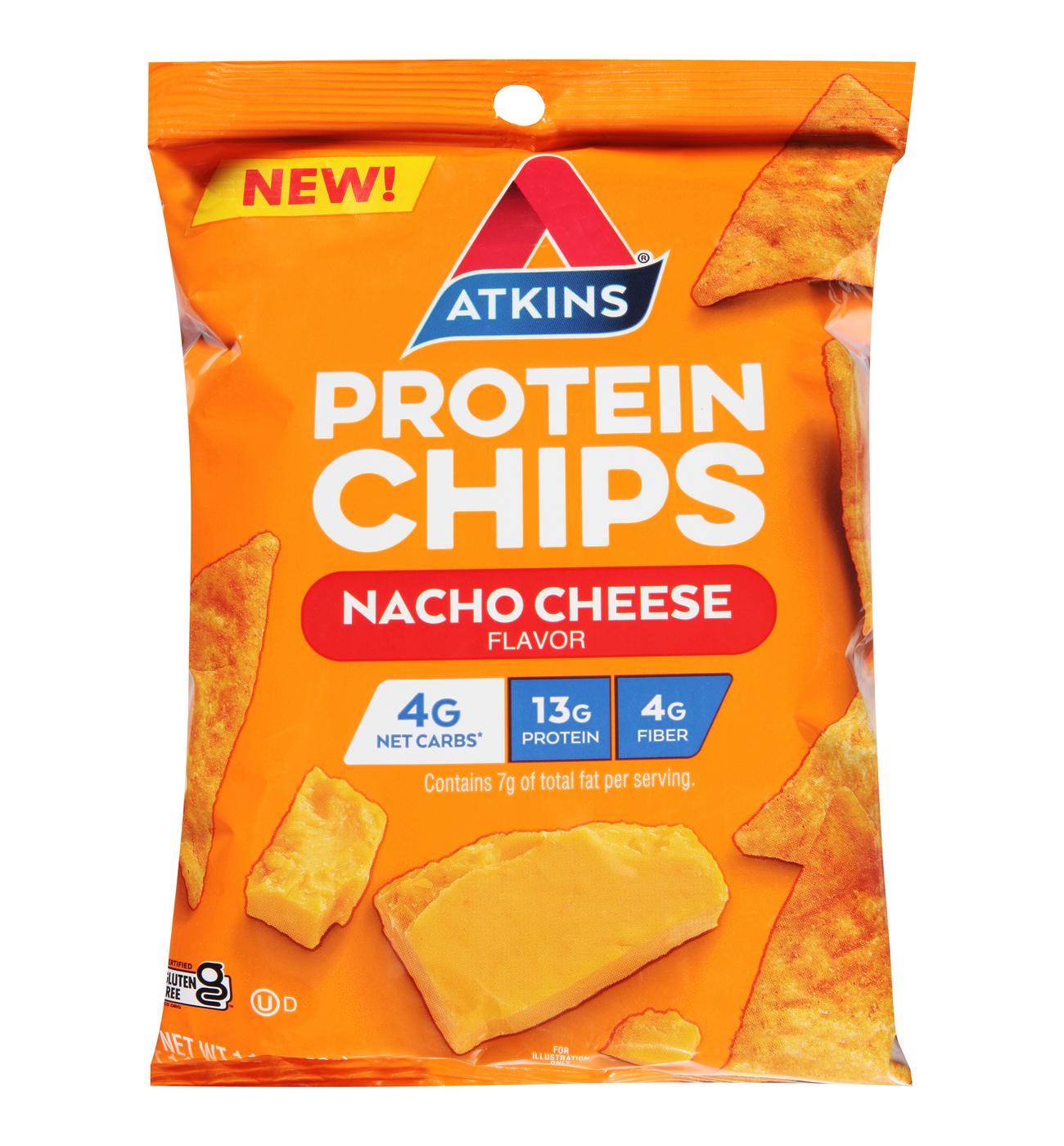 Atkins Protein Chips - Nacho Cheese; image 1 of 2
