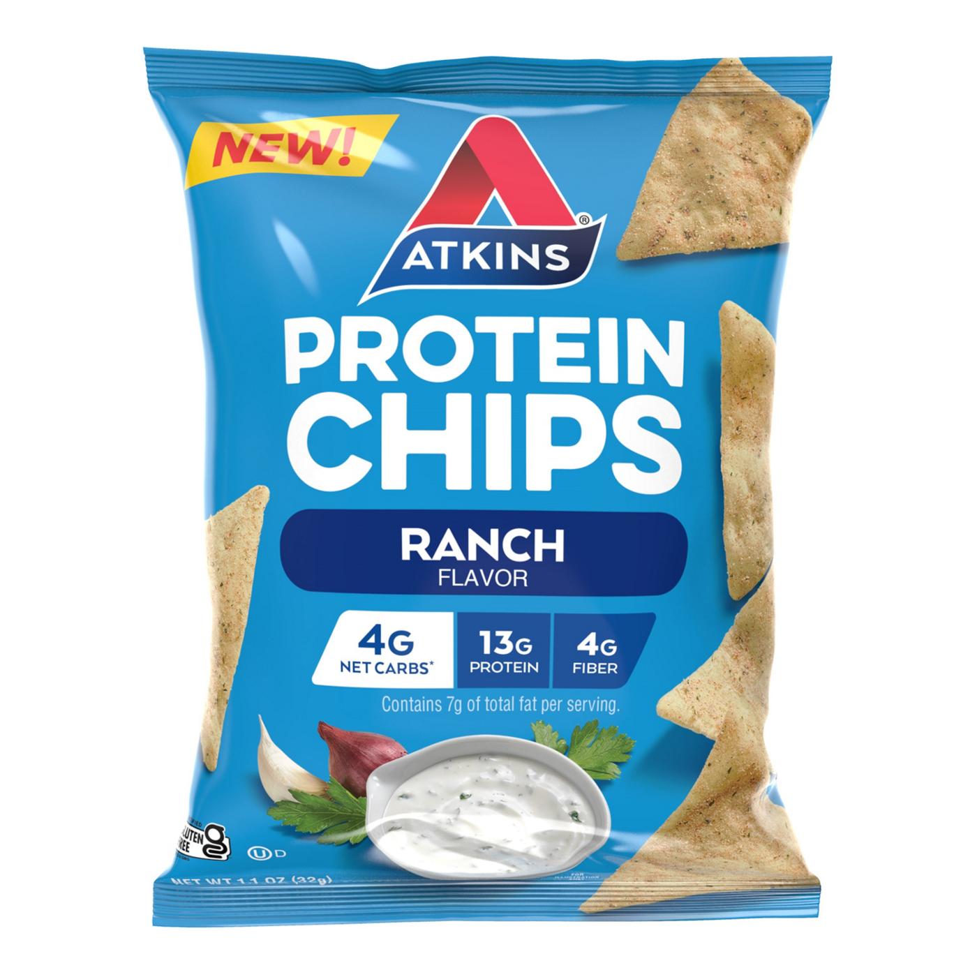 Atkins Protein Chips - Ranch; image 1 of 2