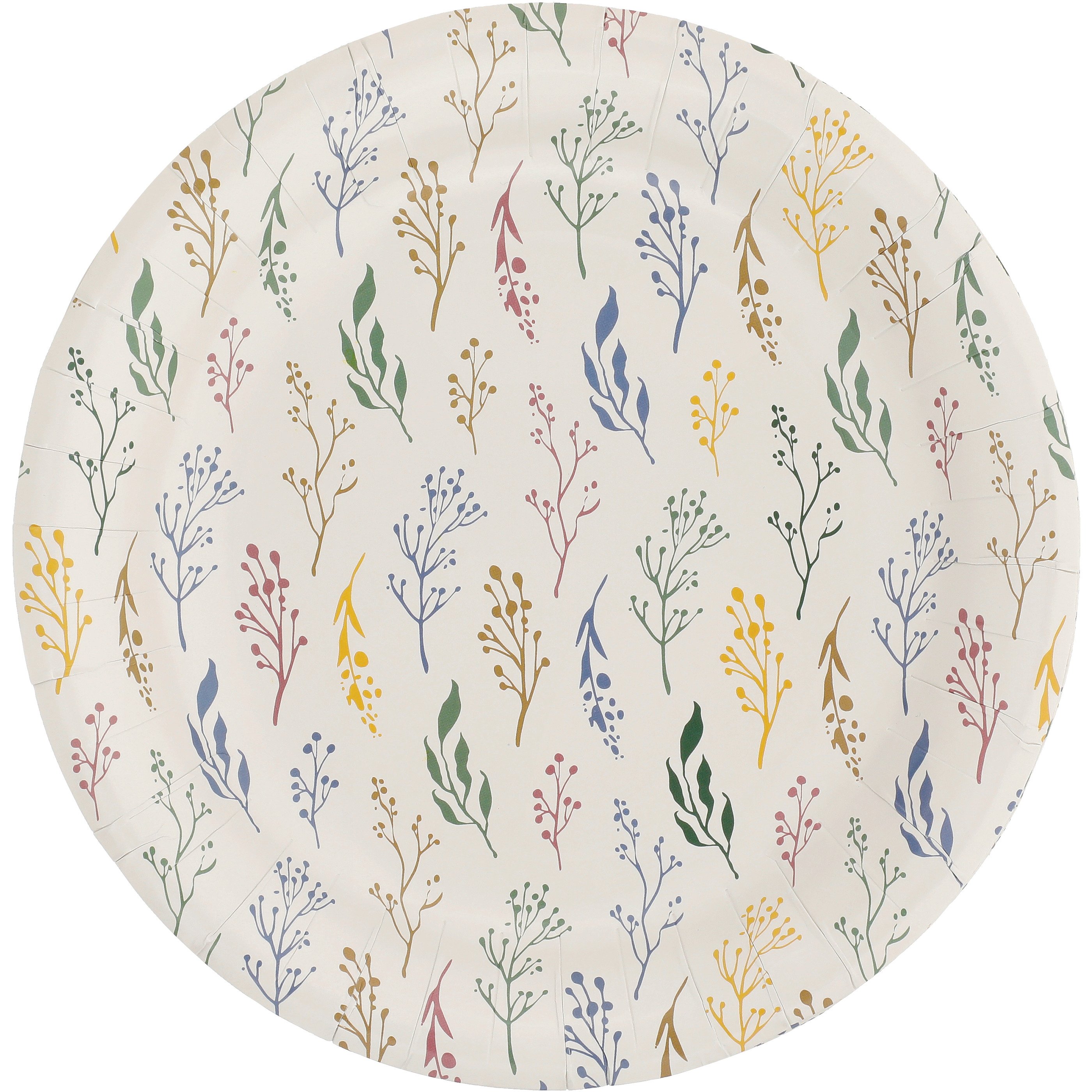 Destination Holiday Floral Blossoms Disposable Easter Dinner Paper