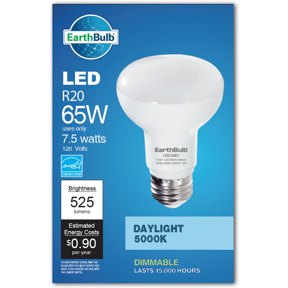 EarthBulb BR20 50-Watt Daylight LED Light Bulbs - Shop Light Bulbs At H-E-B