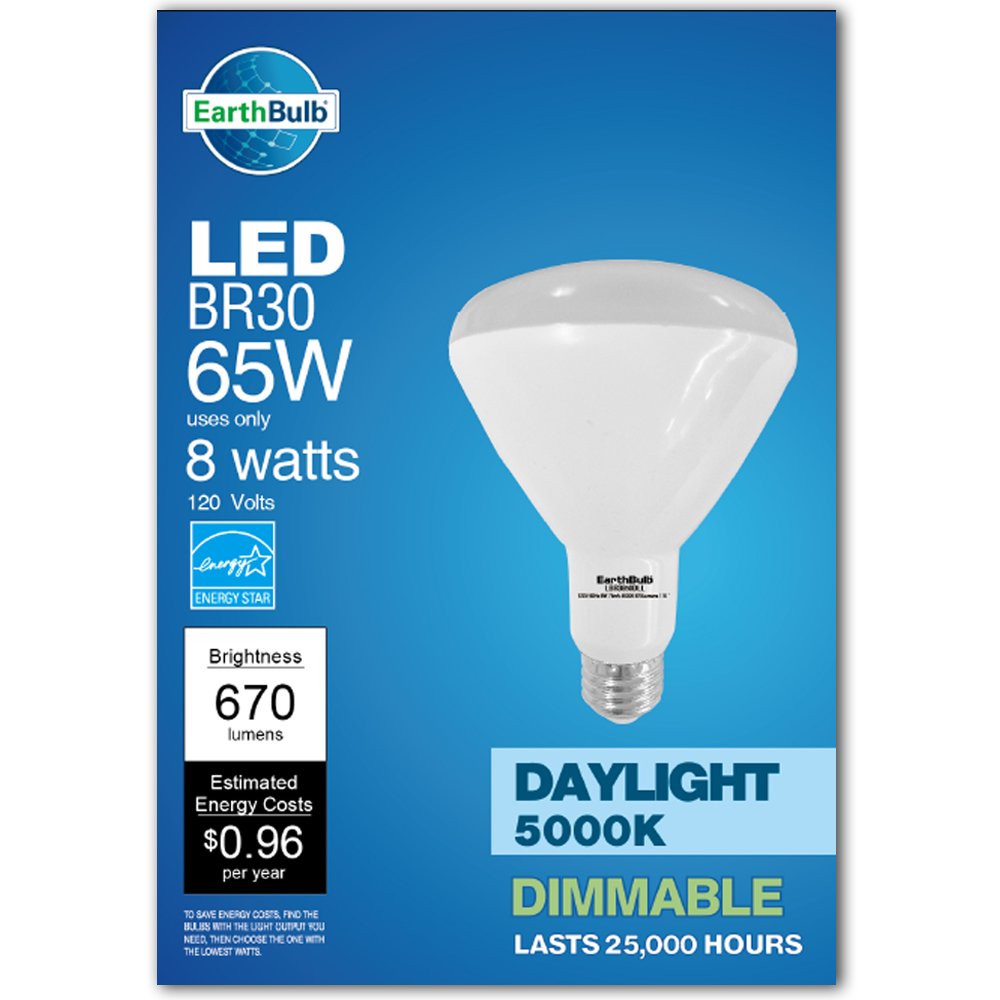 EarthBulb BR30 65-Watt Daylight LED Light Bulb - Shop Light bulbs at H-E-B