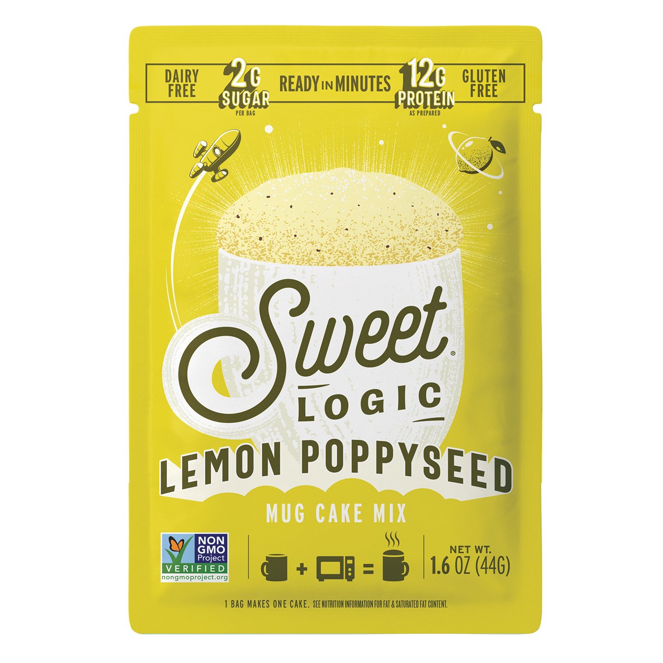 Sweet Logic Sweet Logic Lemon Poppyseed Muffin Mug Mix, 1.6 oz