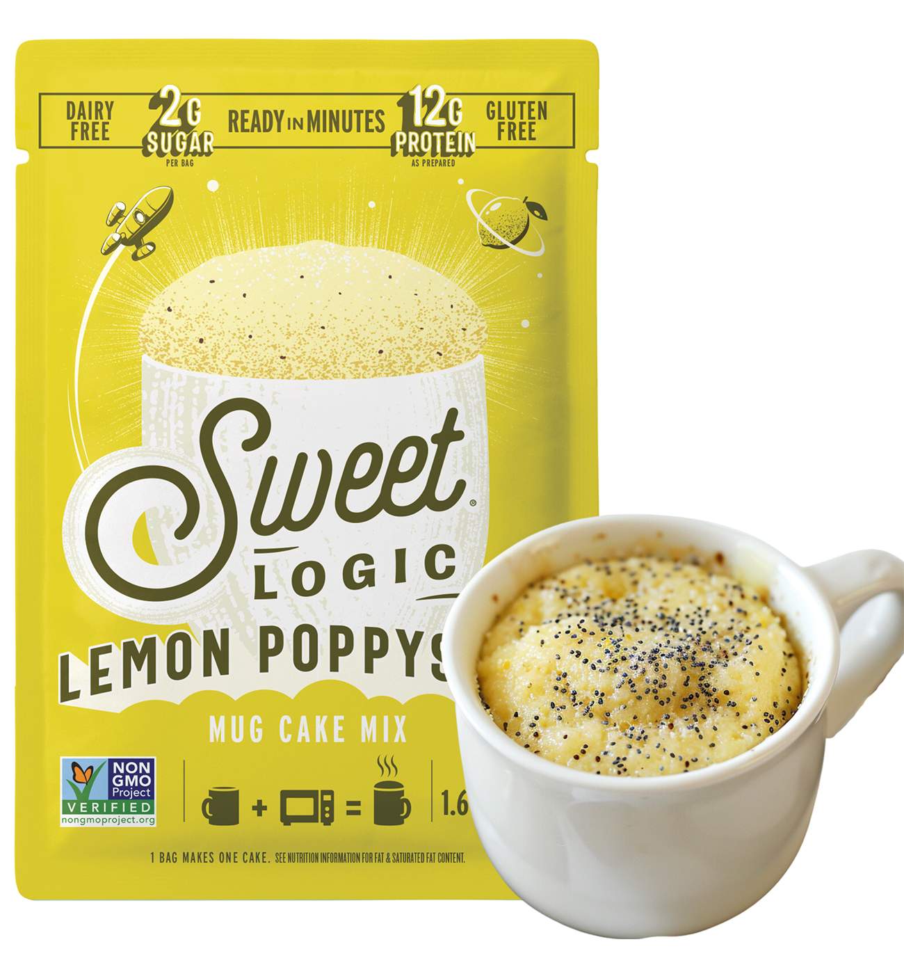 Sweet Logic Sweet Logic Lemon Poppyseed Muffin Mug Mix; image 3 of 3