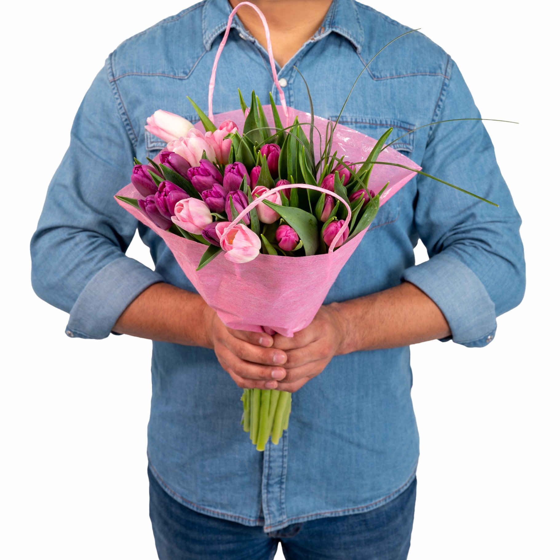 BLOOMS by HEB Tulip Lovers Flower Arrangement Shop Flowers