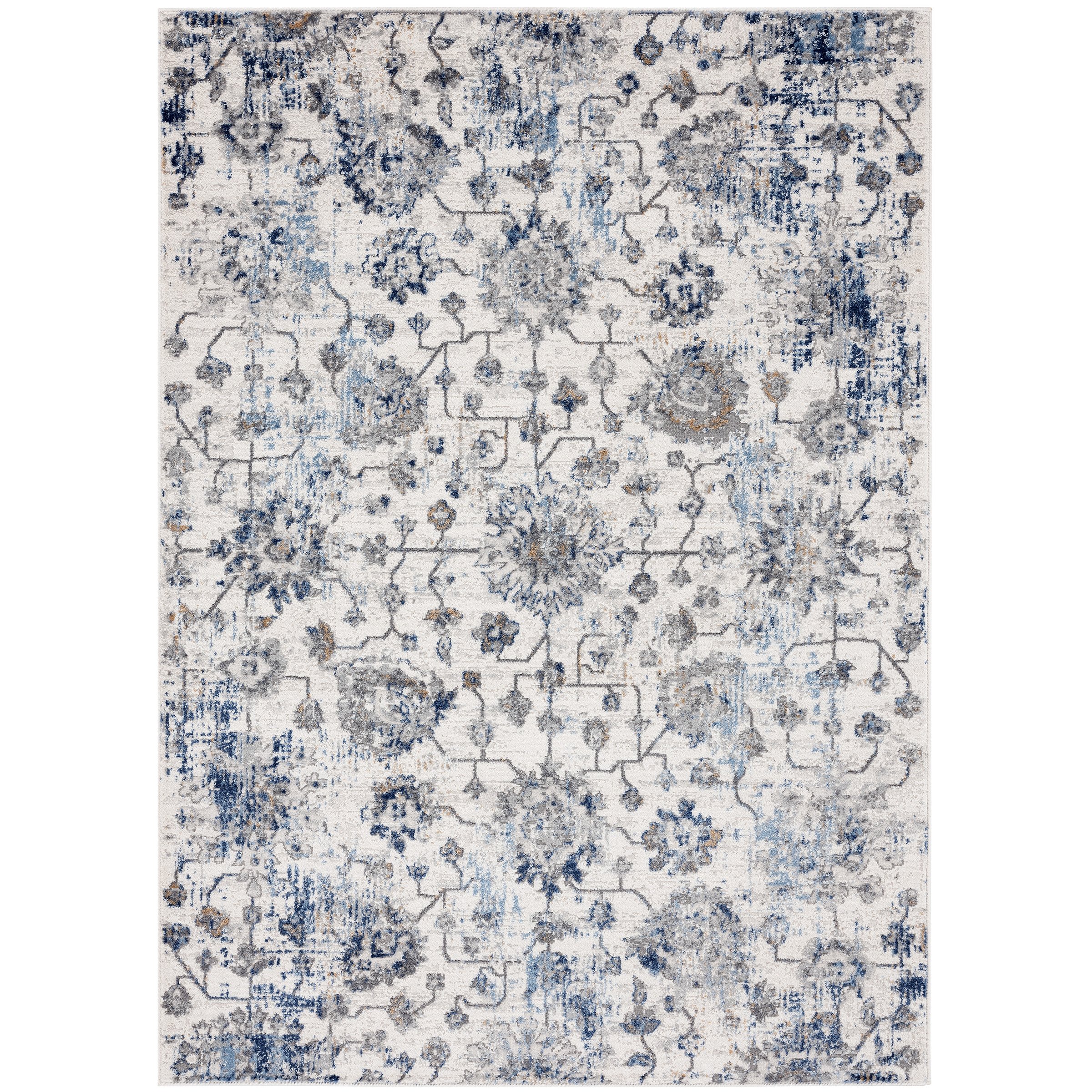 United Weavers of America Austin Collection Floral Pattern Floor Rug