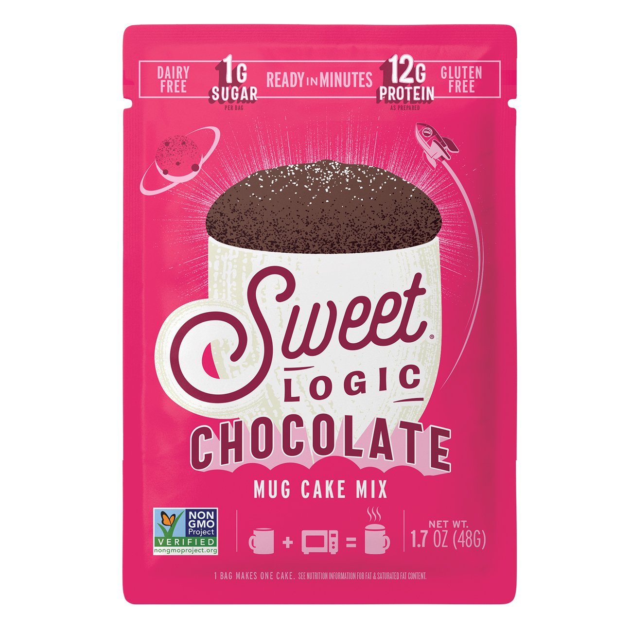 Sweet Logic Triple Chocolate Mug Cake Mix Shop Baking Ingredients at