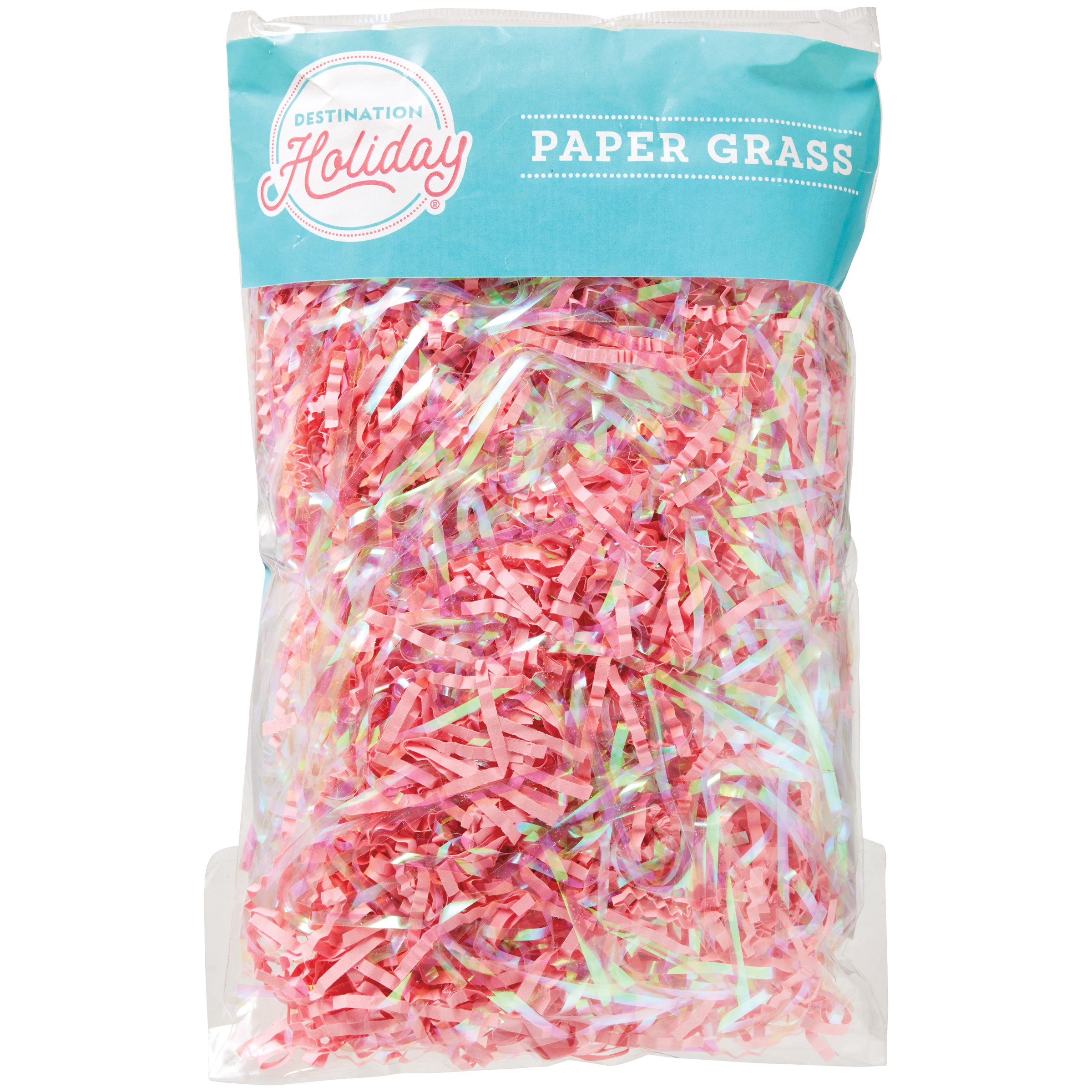 Destination Holiday Iridescent Easter Grass Filler Pink Shop