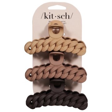 Kitsch Hair Chain Claw Clip - Neutrals Western