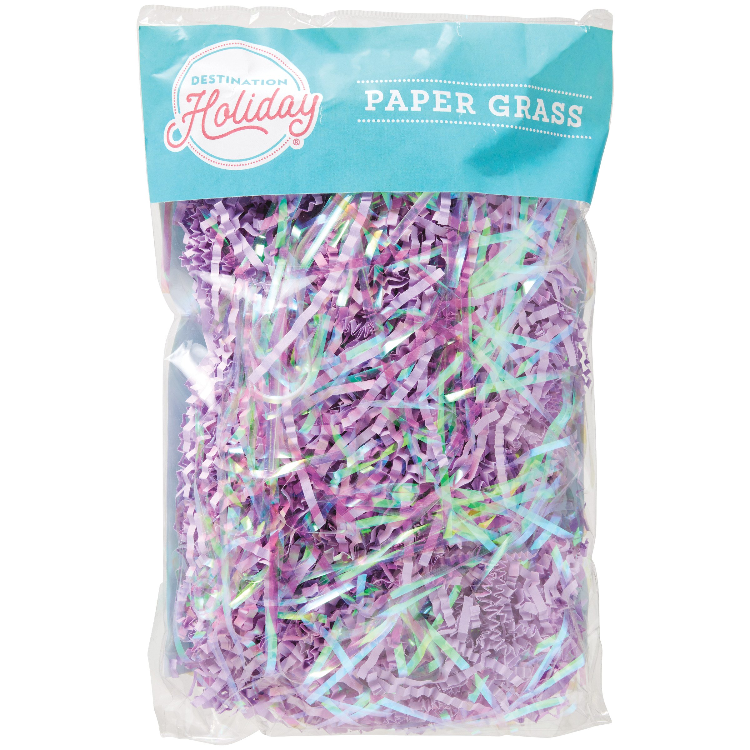 Destination Holiday Iridescent Easter Grass Filler Lilac Shop