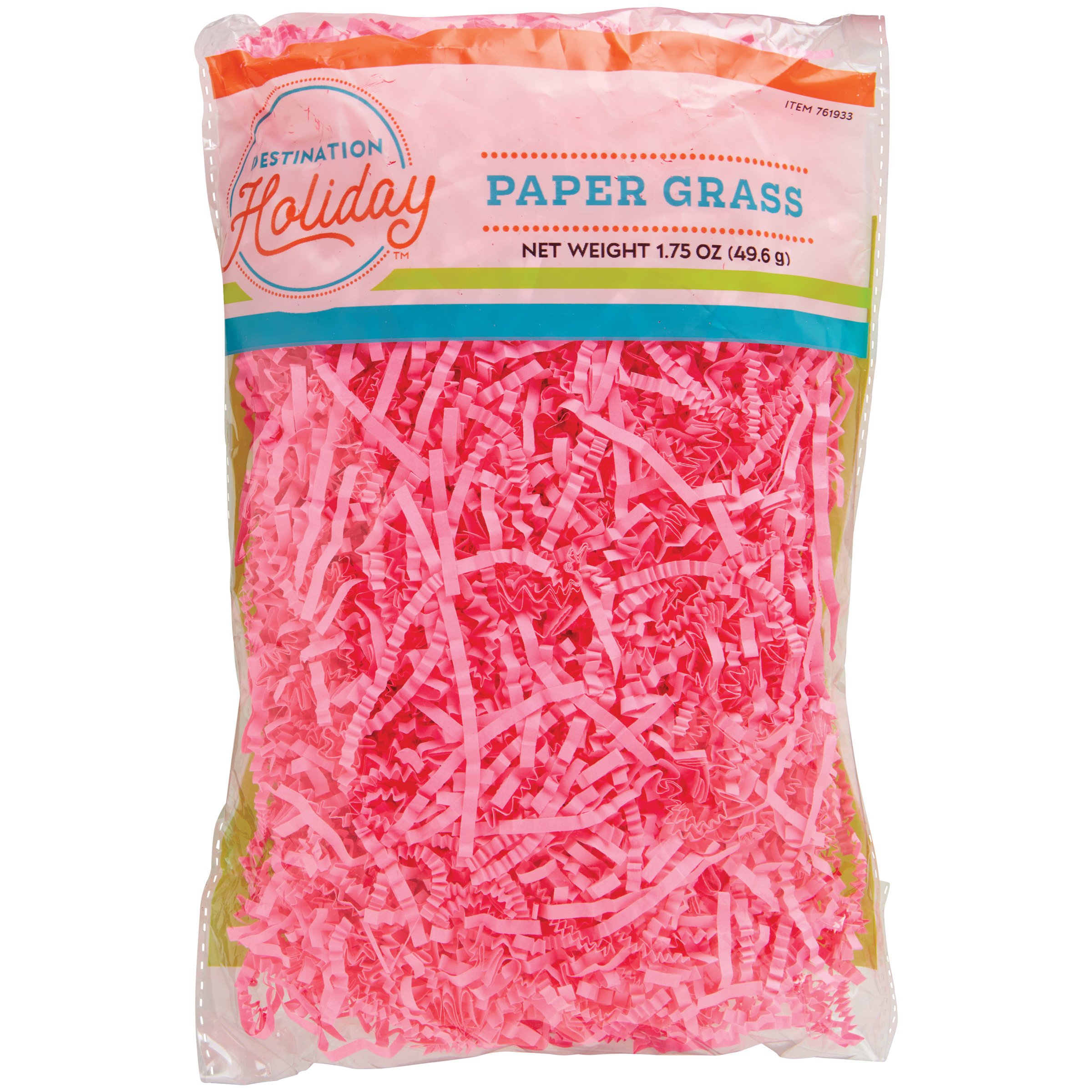 Destination Holiday Neon Paper Easter Grass Filler Pink Shop