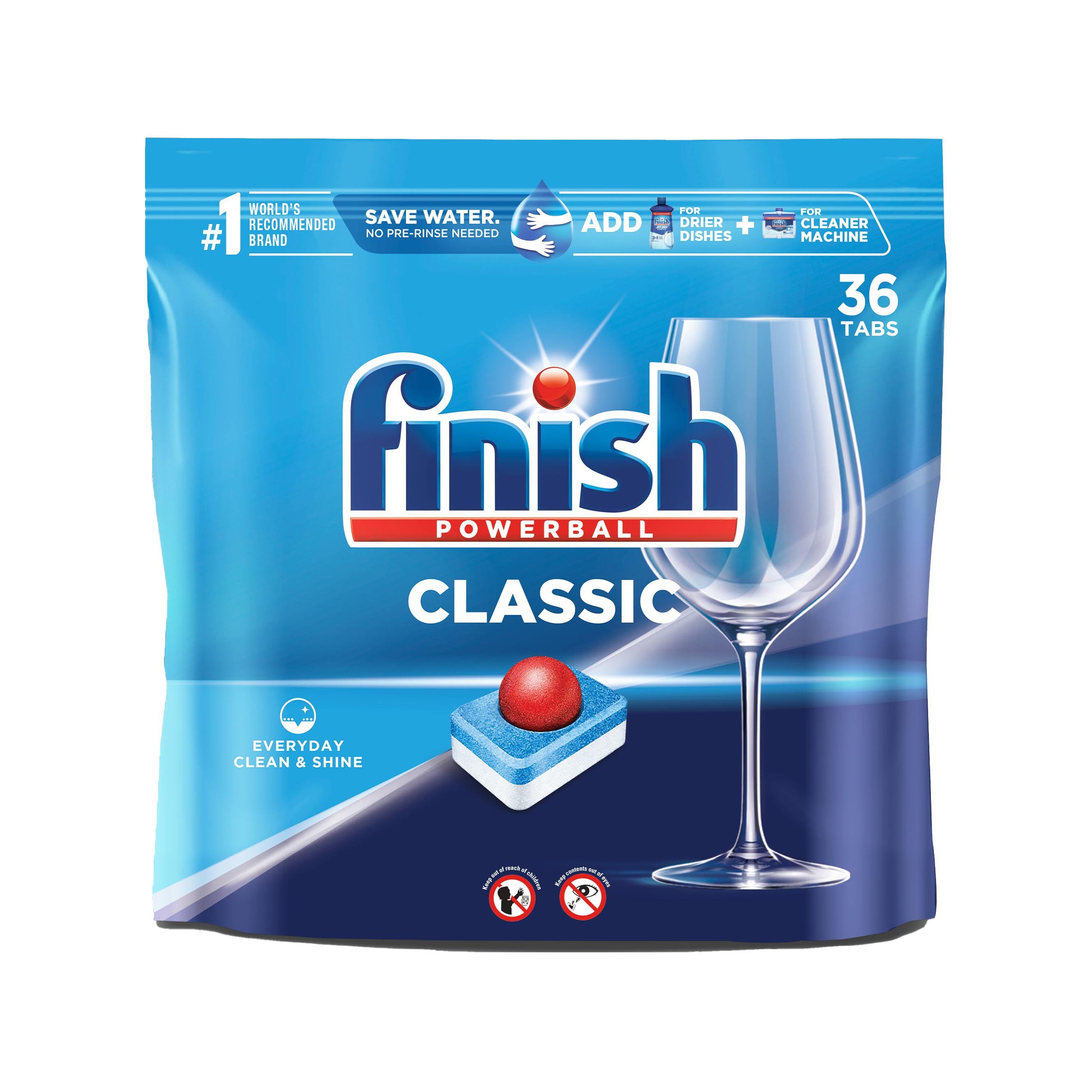 Finish Powerball Classic Dishwasher Detergent Tabs - Shop Cleaners At H-E-B