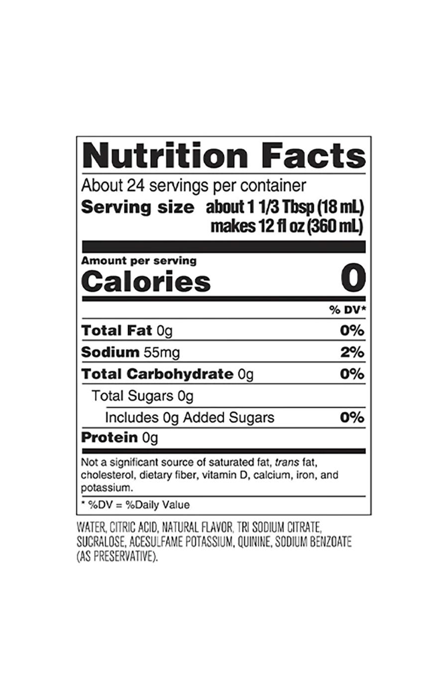 SodaStream Diet Tonic Drink Mix; image 2 of 2
