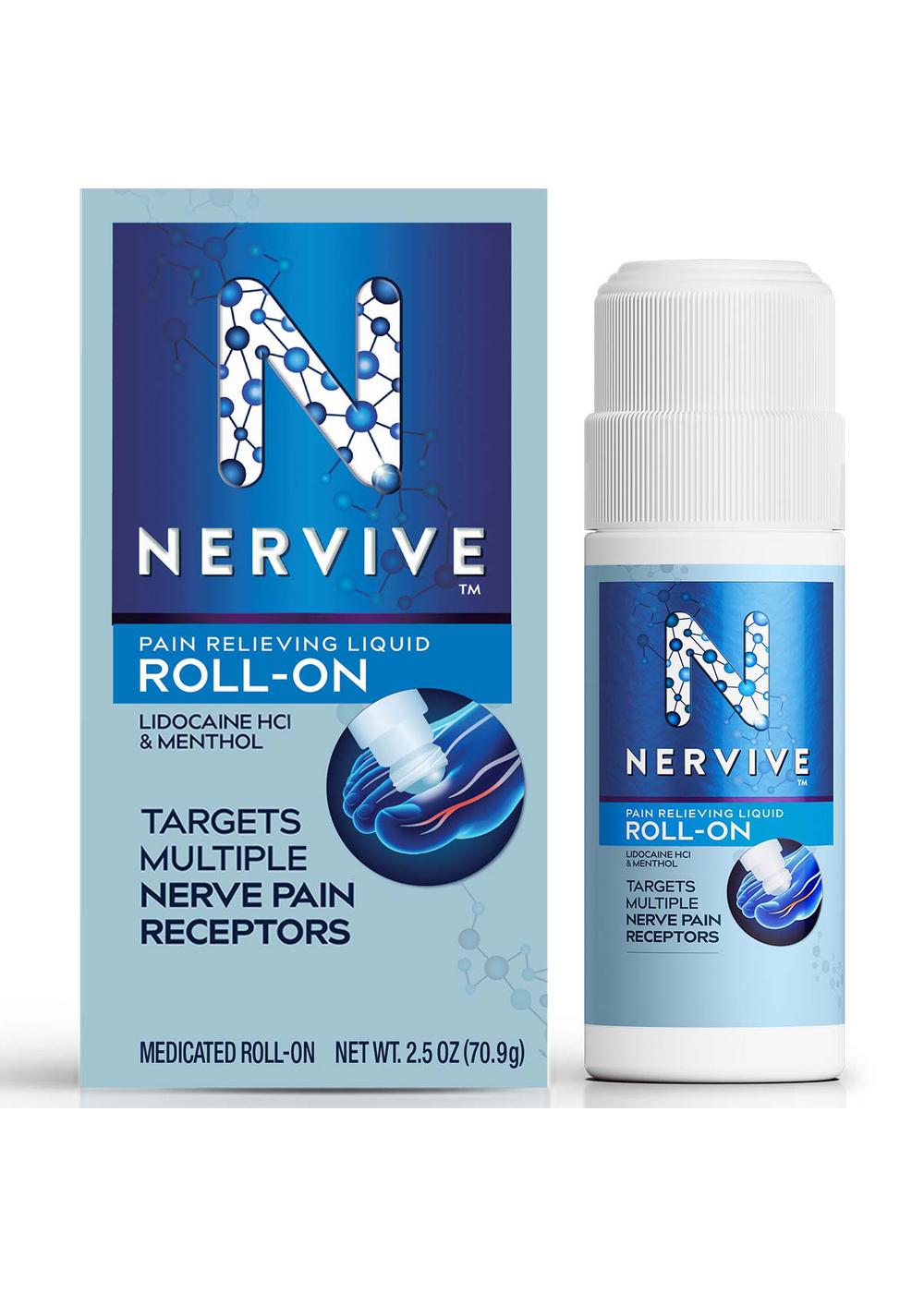 Nervive Max Strength Nerve Care Pain Relieving Roll-On Liquid; image 6 of 10