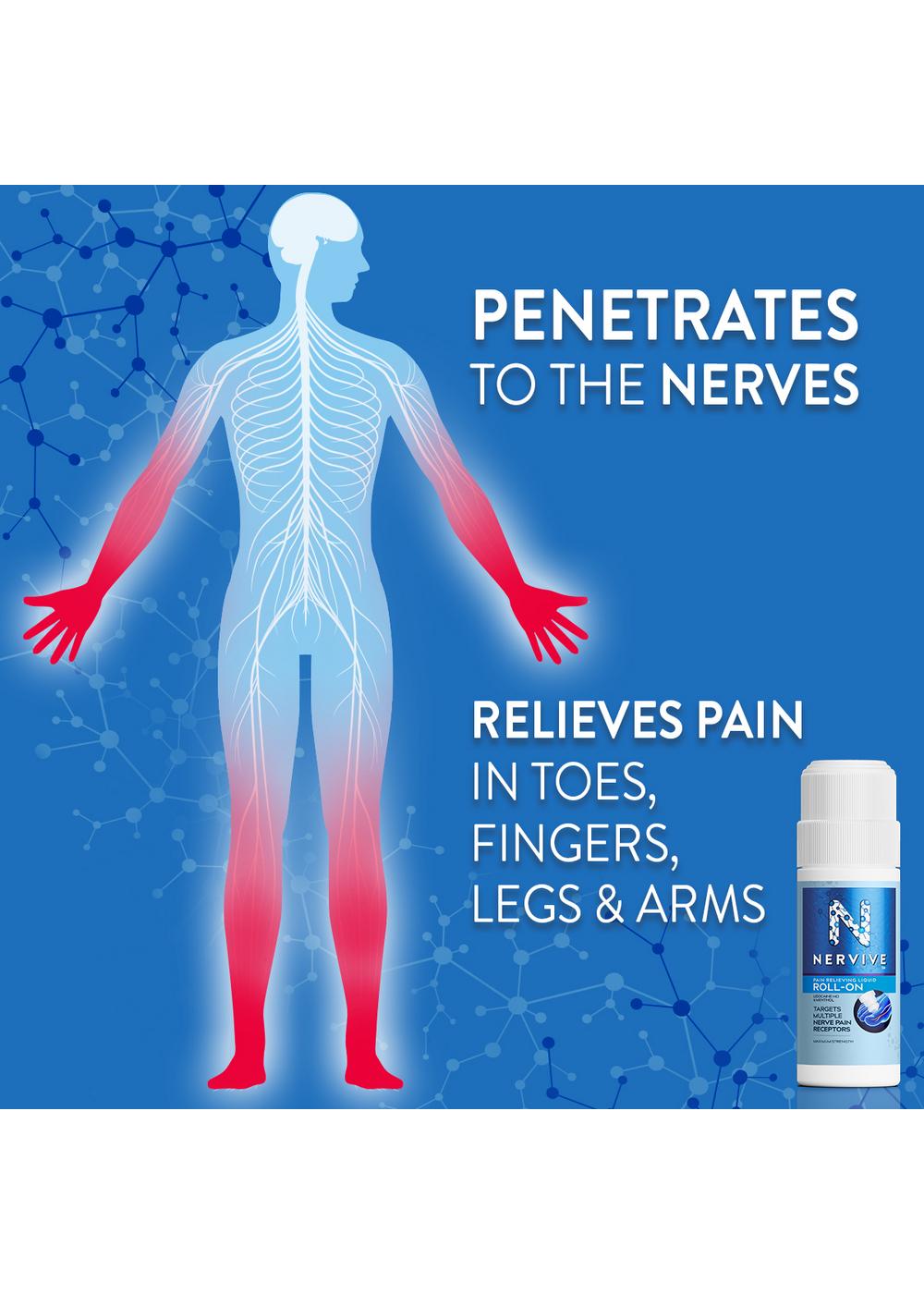 Nervive Max Strength Nerve Care Pain Relieving Roll-On Liquid; image 9 of 10