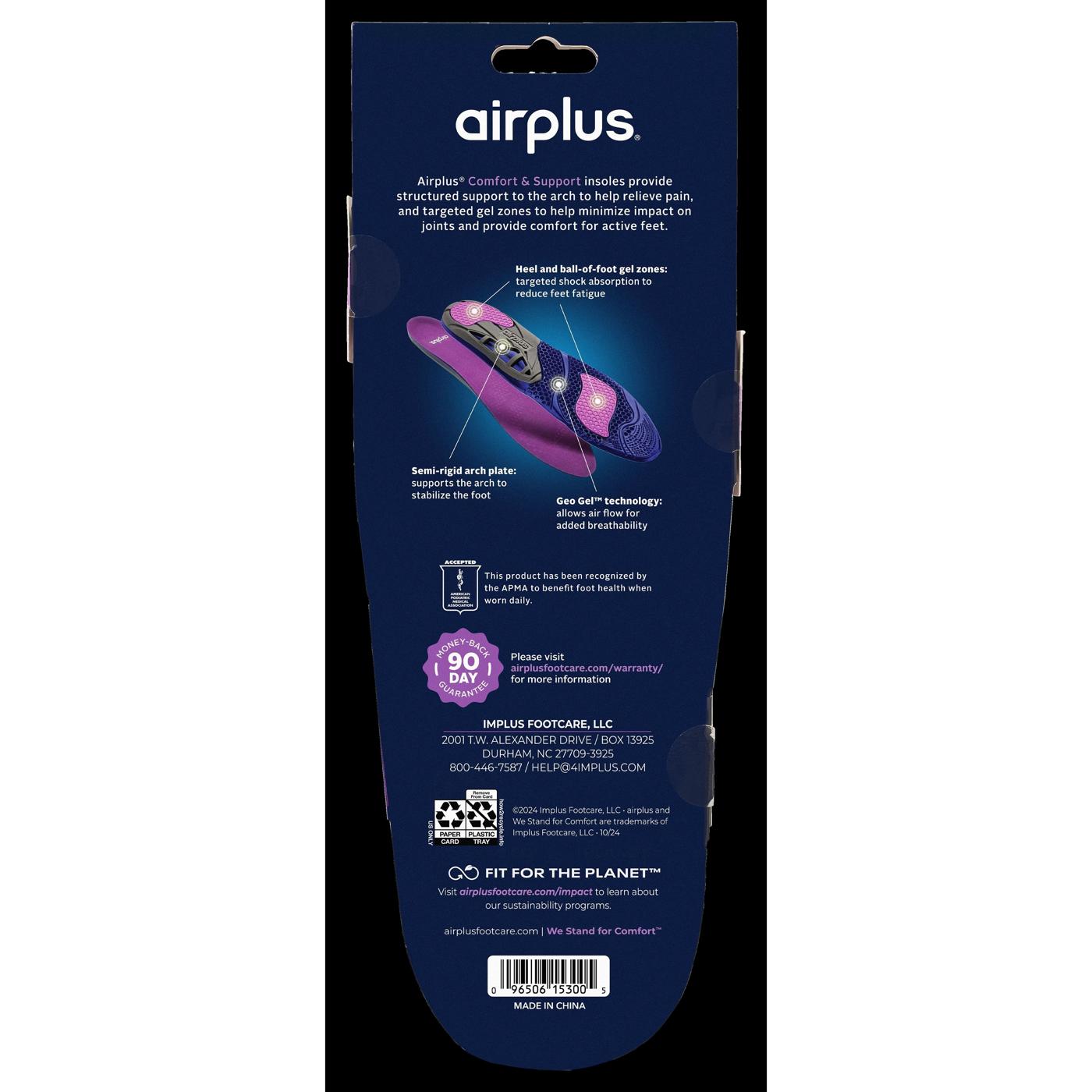 Airplus Amazing Active Gel Women 5-11 Insoles; image 2 of 2