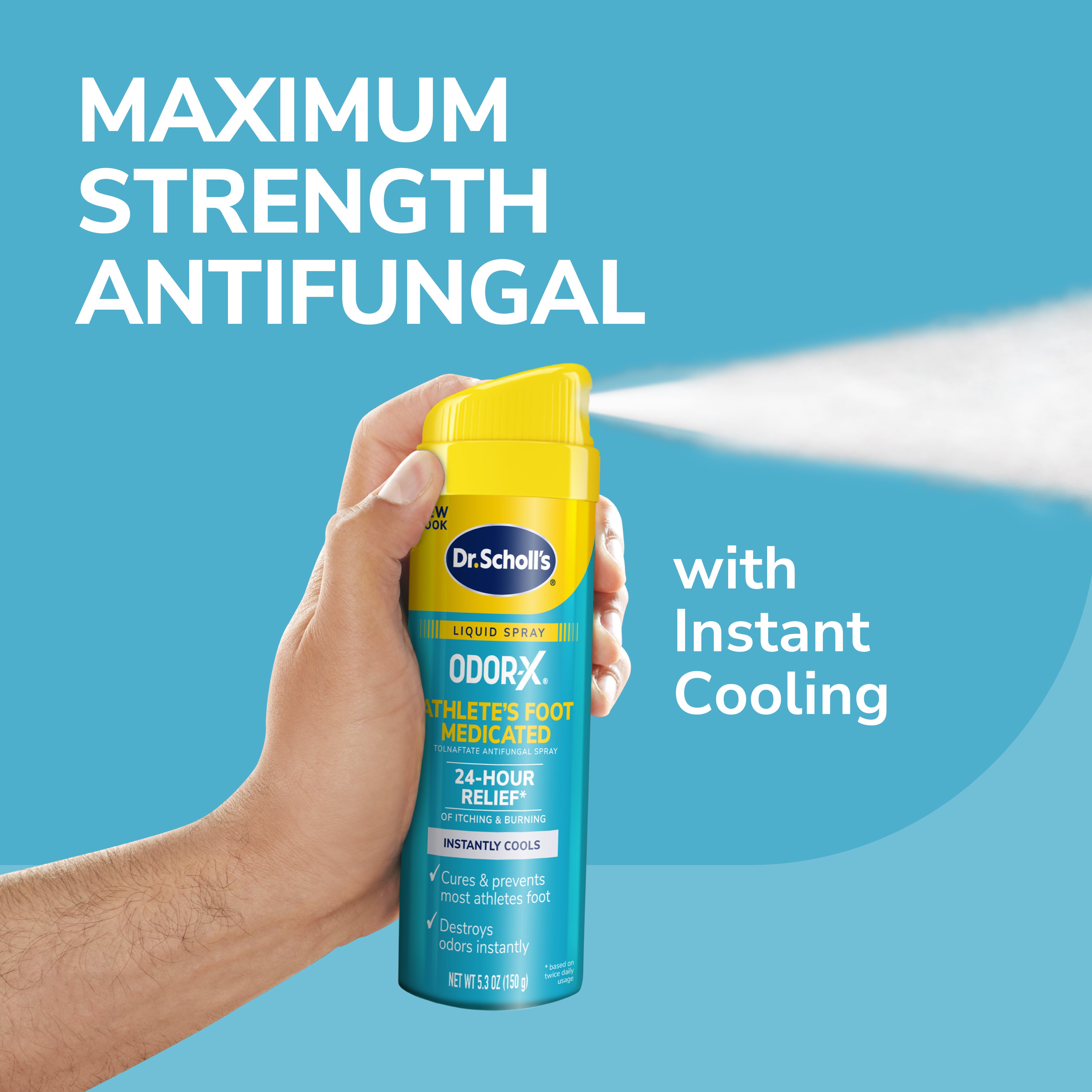 Dr scholls athletes foot spray deals