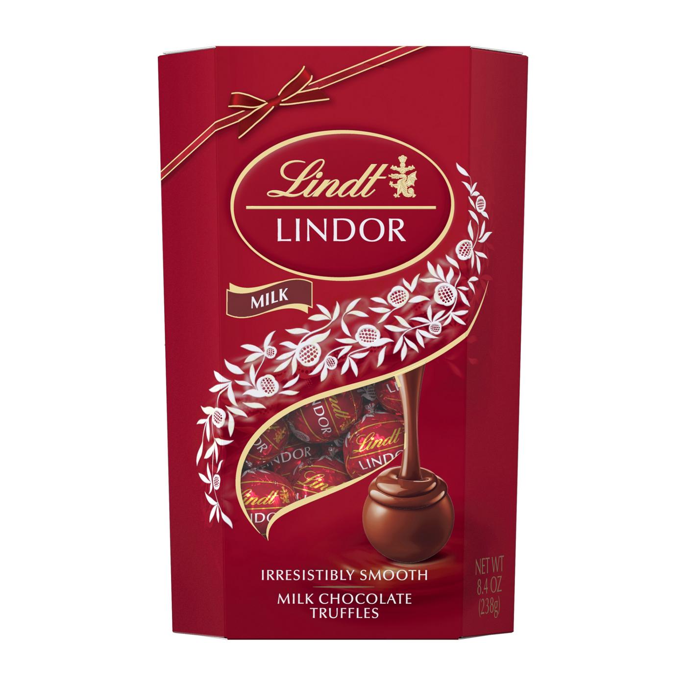 Lindt Lindor Milk Chocolate Truffles Christmas Candy; image 1 of 2