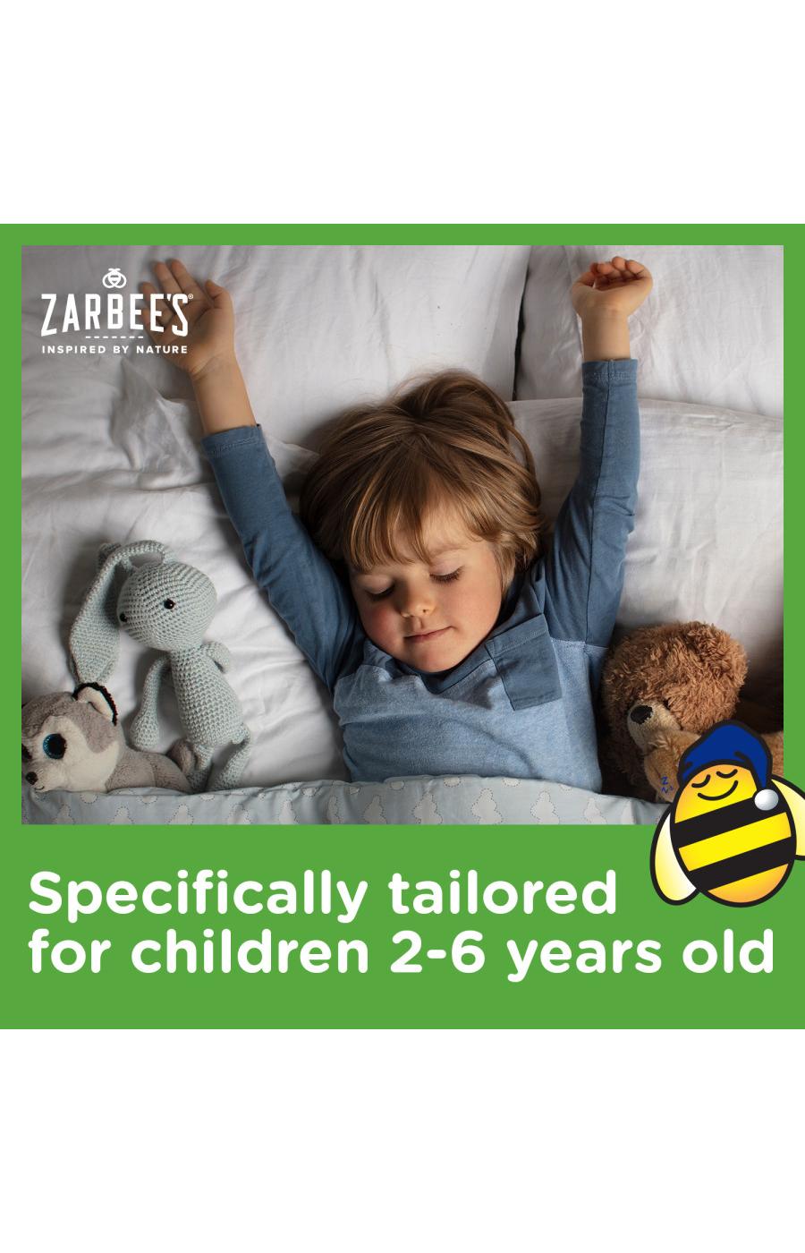 Zarbee's Kids Cough + Mucus Nighttime Liquid - Berry; image 6 of 7