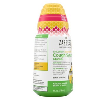 Zarbee's Kids Cough + Mucus Daytime Liquid - Berry