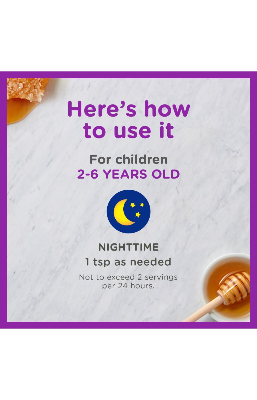 Zarbee's Kids Cough + Immune Nighttime Liquid - Berry; image 2 of 6