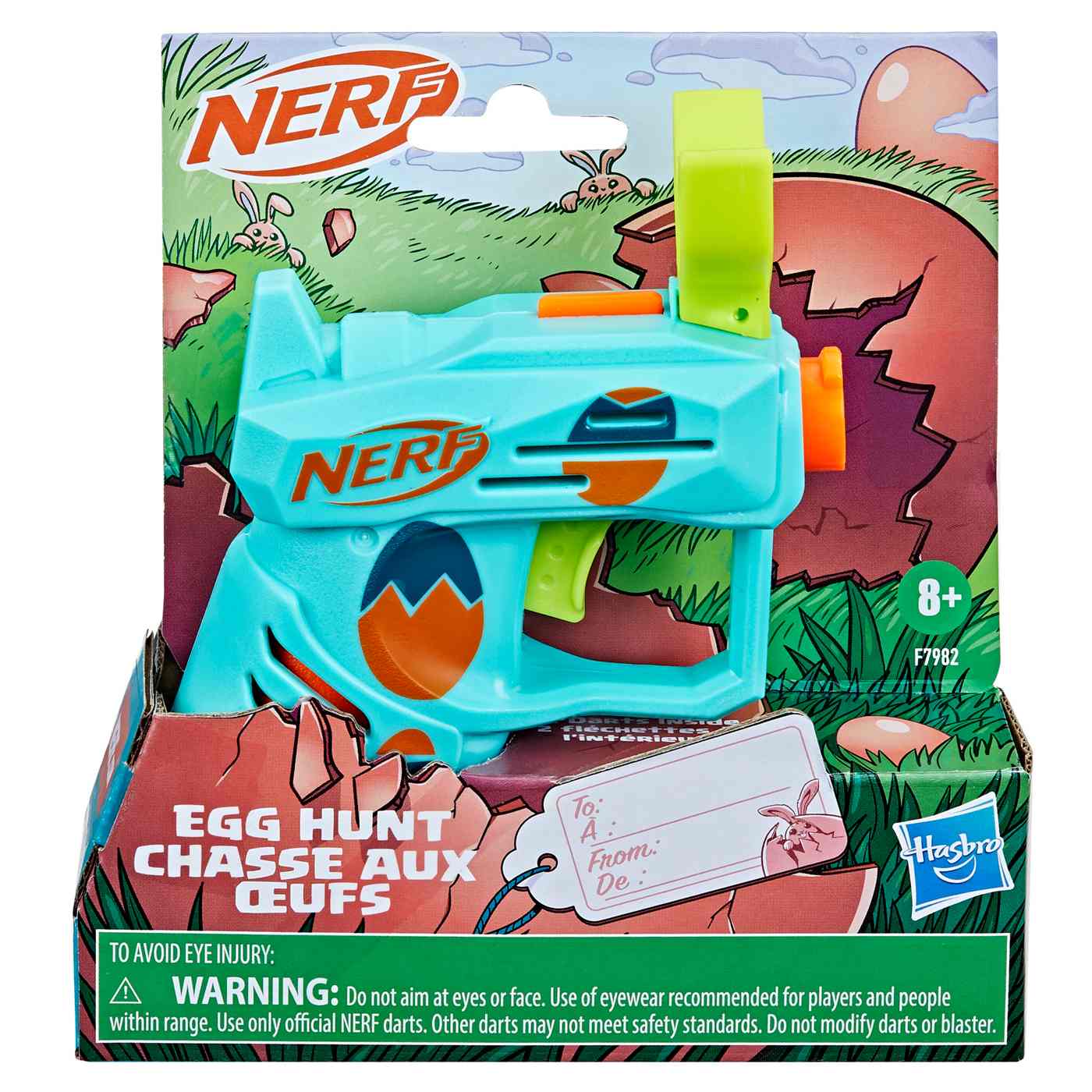 Nerf Egg Hunt Easter Dart Blaster; image 1 of 3