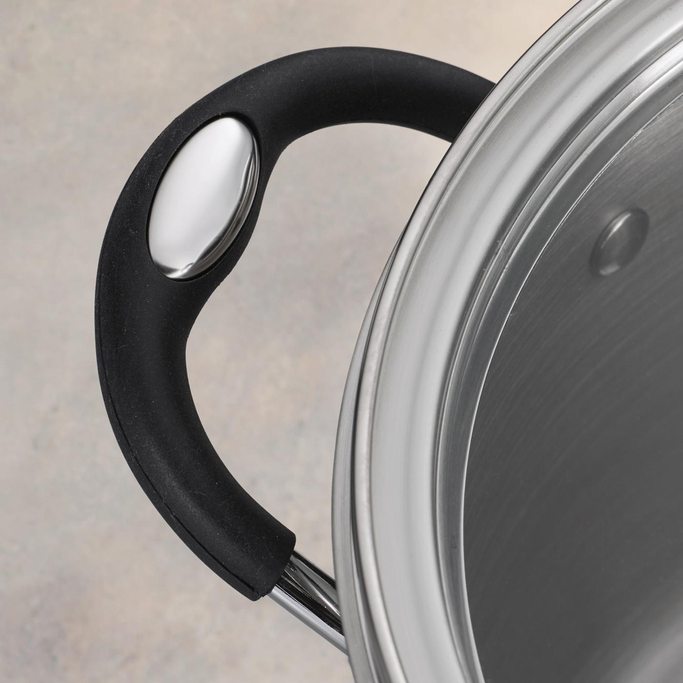 Sonoma Stainless Steel Sauce Pan with Strainer Glass Lid - Shop Stock Pots  & Sauce Pans at H-E-B