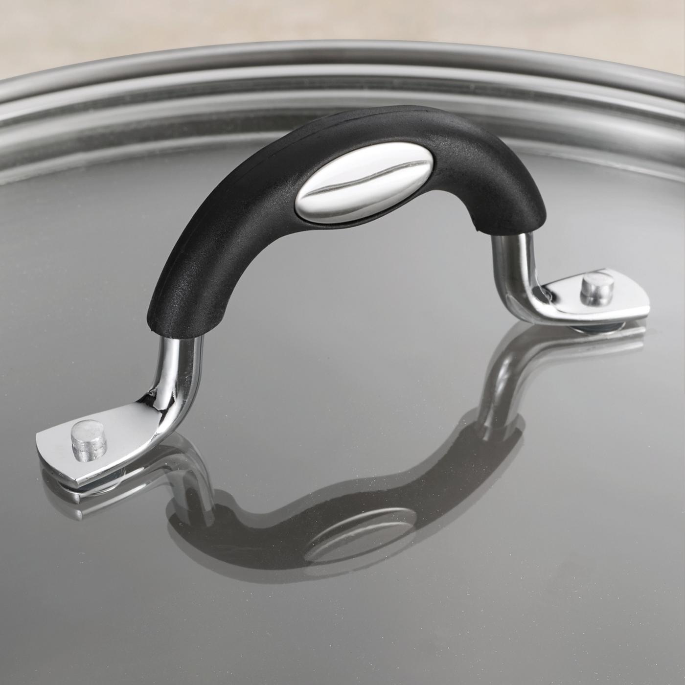 Tramontina Stainless Steel Stock Pot with Glass Lid; image 6 of 6