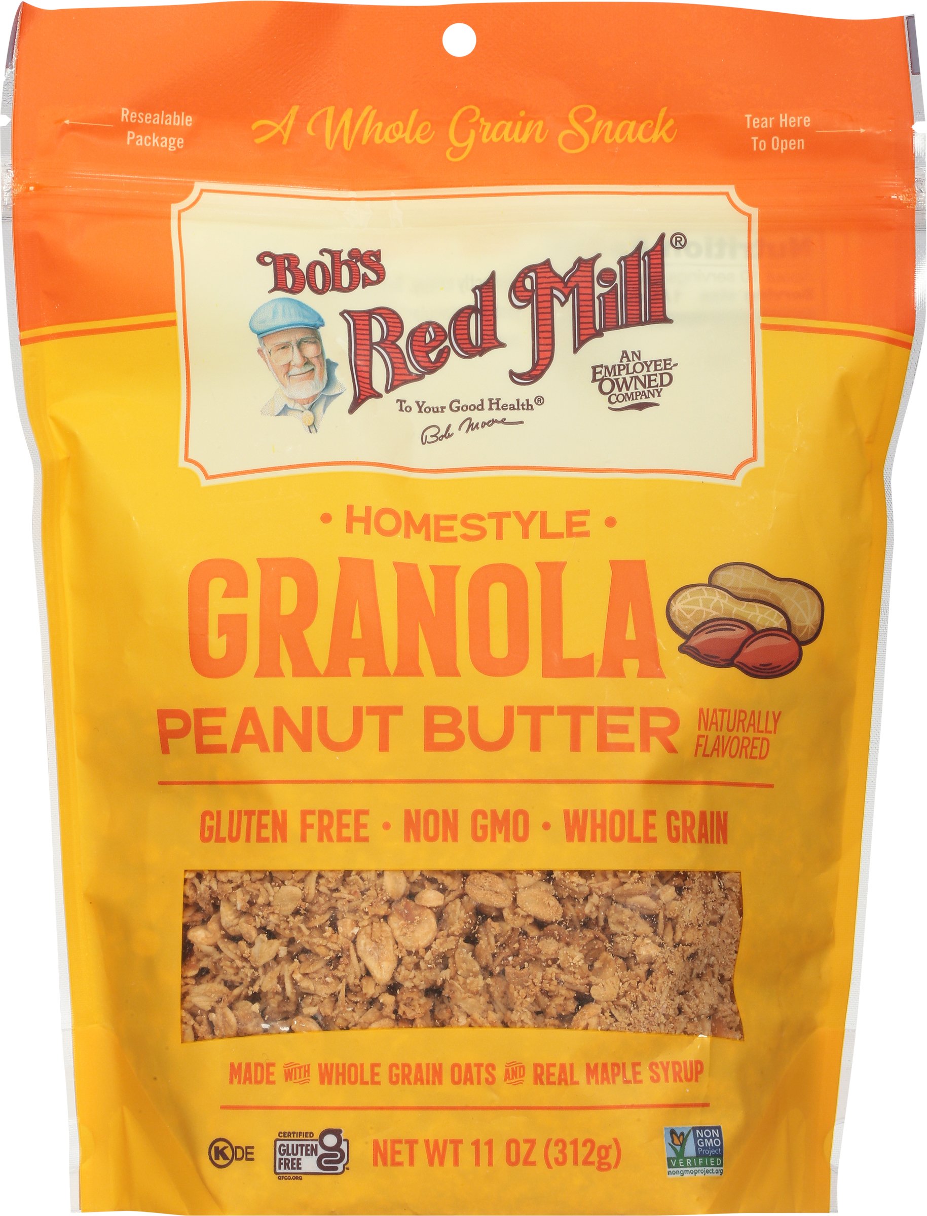 Bob's Red Mill Peanut Butter Granola - Shop Granola & snack bars at H-E-B