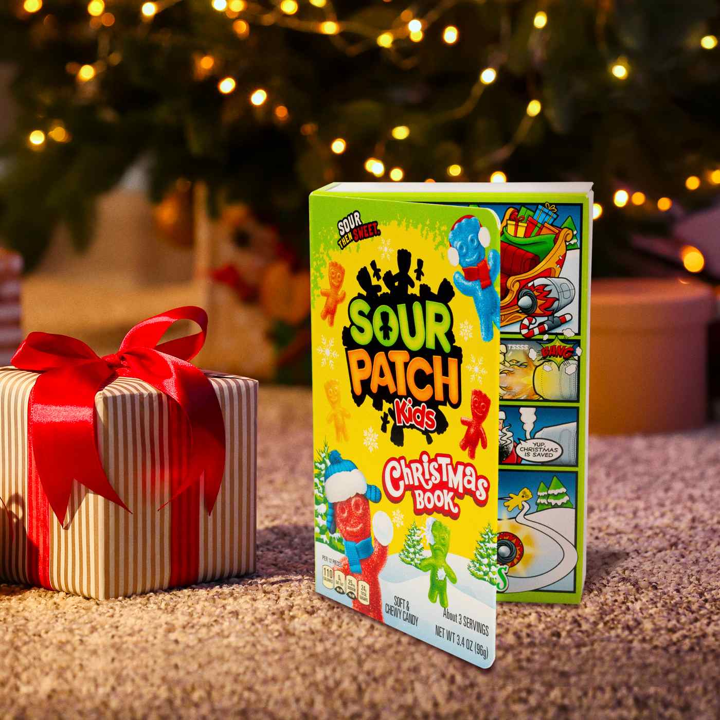 Sour Patch Kids Candy Christmas Book Stocking Stuffer; image 10 of 11