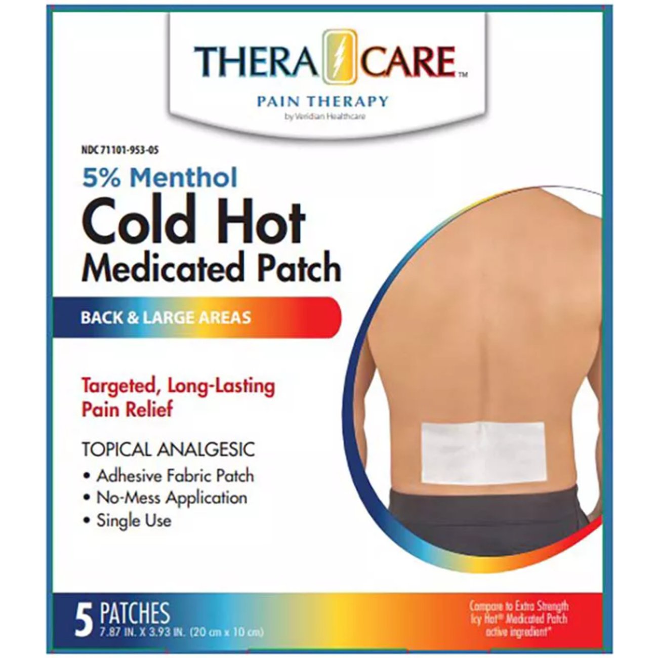 TheraCare Cold Hot Medicated Patches Shop Medicines & Treatments at HEB