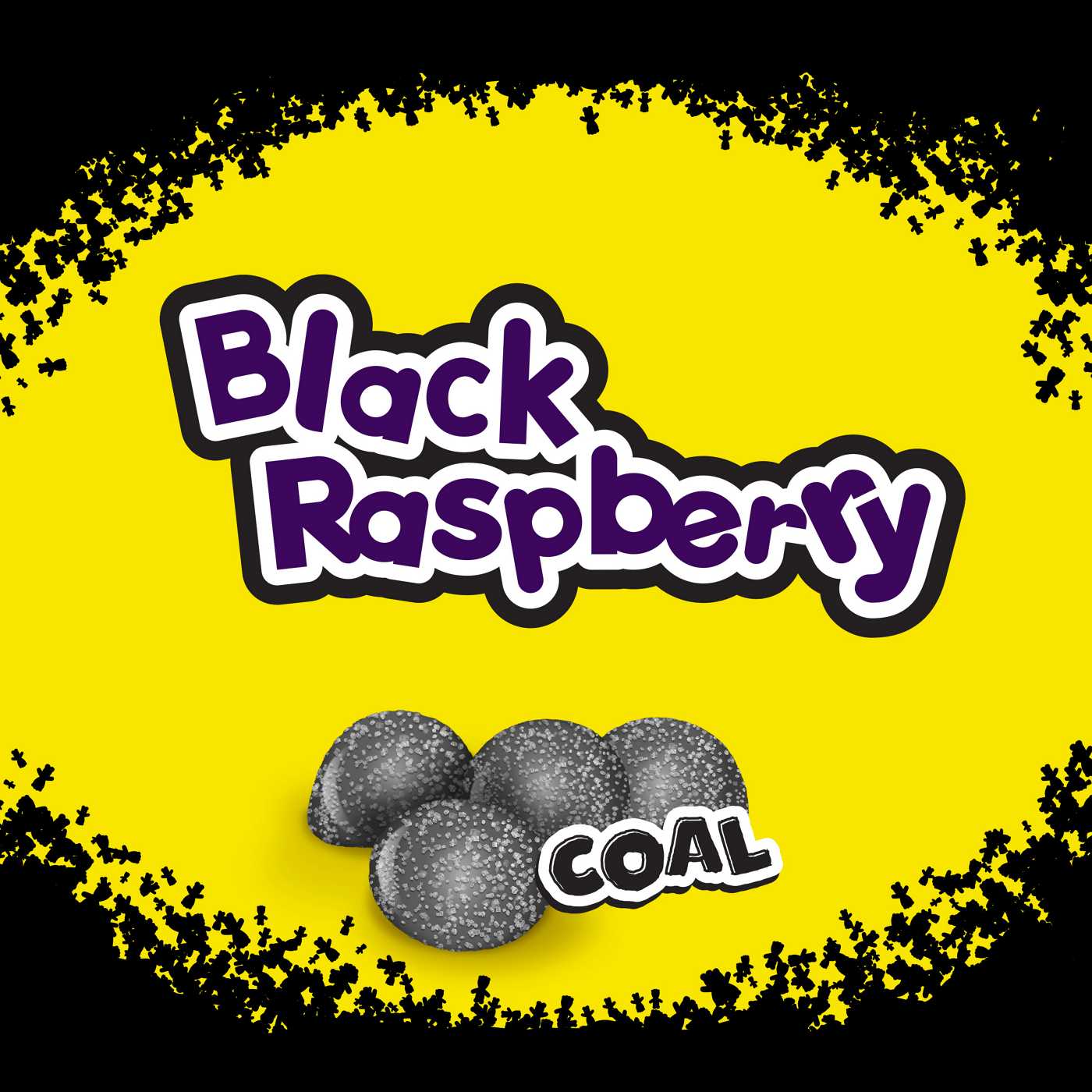 Sour Patch Kids Black Raspberry Coals Christmas Candy; image 10 of 10