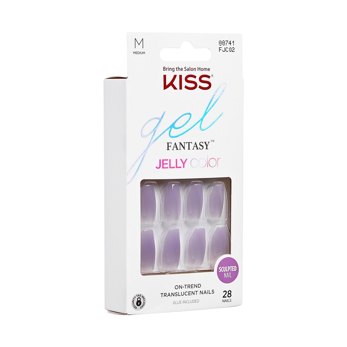 KISS Jelly Fantasy Medium Nails - Quince Jelly; image 4 of 5